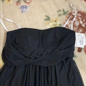 Short illusion mesh dress